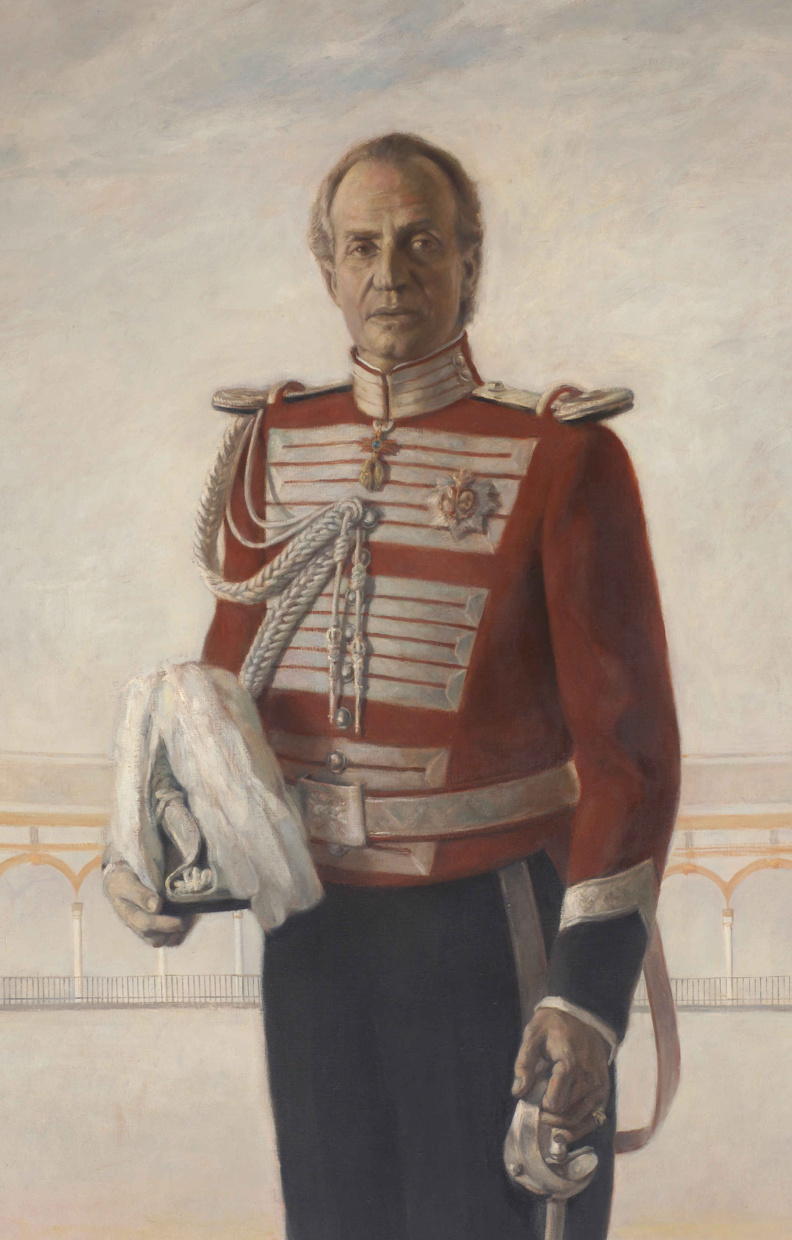 Portrait of H.M. King Juan Carlos I. Antonio Agudo, 1993. RMCS Collection.