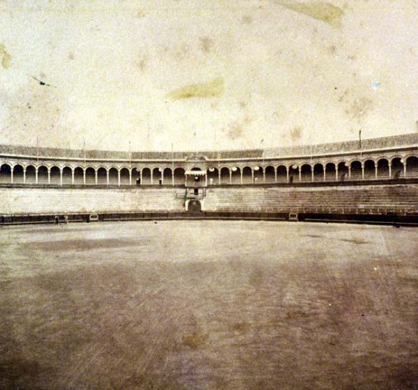 Vista de la plaza, 1881