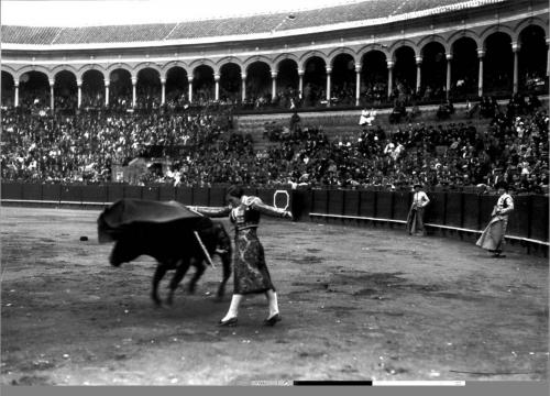 La torera Juana Cruz, 1934. 