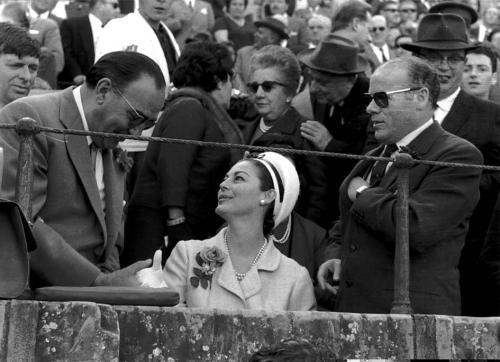 La actriz Ava Gardner, 1964. 