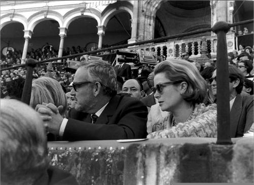 El Príncipe Rainiero de Mónaco y Grace Kelly, 1966.